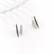 XUPING旭平首飾小清新百搭耳釘日常通勤百搭女生耳飾 1號色