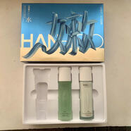 韓后（Hanhoo）水動(dòng)力套裝洗面奶爽膚水乳液面霜精華液水油平衡禮盒 水120ml+乳100ml