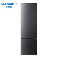 創(chuàng  )維210升三門(mén)冰箱家用出租公寓