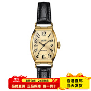 天梭 波爾圖系列 手動(dòng)機械機芯 象牙色盤(pán)皮帶 背透商務(wù)復古 女表 瑞表 金色表盤(pán)