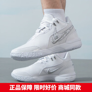 耐克（NIKE）男鞋秋冬季新款ZOOM LEBRON詹姆斯氣墊緩震耐磨實(shí)戰訓練籃球鞋 白色 FJ1567-102 41