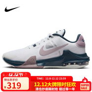 耐克（NIKE）男子籃球鞋AIR MAX IMPACT4運動(dòng)鞋DM1124-102白紫44.5