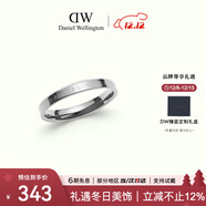 丹尼爾惠靈頓（DanielWellington）dw戒指女 經(jīng)典系列情侶戒指 典雅銀56號 圣誕禮物送女友 DW031