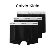 Calvin KleinCK 男士棉質(zhì)平角內褲 3條套裝 LV00NB4389 UB1黑/黑/黑  L