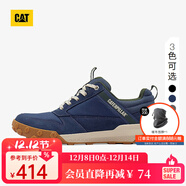 CAT卡特休閑鞋板鞋25新品男士復古戶(hù)外透氣徒步鞋板鞋商場(chǎng)同款 藏青色P726110 43