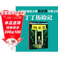 新版丁丁歷險記·大16開(kāi)：714航班 兒童文學(xué)讀物 小學(xué)生課外閱讀故事書(shū)