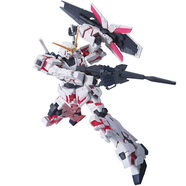 現貨正版拼裝模型HG HGUC100 UNICORN獨角獸高達RX-0毀滅形態(tài) 1：32HGUC【100獨角獸 毀滅形態(tài)】
