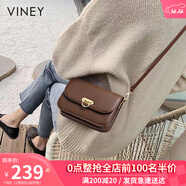 viney牛皮包包女包斜挎包小包洋氣品牌單肩包生日禮物高級感送女友老婆