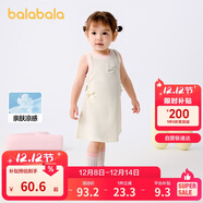 巴拉巴拉女童連衣裙寶寶裙子Polo背心裙2025夏裝洋氣時(shí)髦甜美208225111002