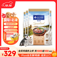 耐吉斯新品低脂老年犬狗糧凍干生骨肉鴨肉梨狗糧呵護關(guān)節1.5kg*4包