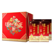 瀘州老窖六年陳頭曲 六年窖52度 濃香型白酒  52度 500mL 4瓶 事事如意禮盒裝