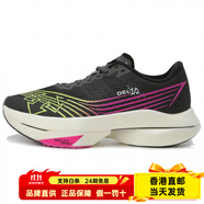 迪桑特（DESCENTE）秋冬DELTA男女士輕便透氣跑步鞋 炭黑色 44