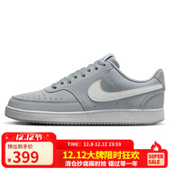 耐克NIKE男子休閑鞋COURT VISION LOW 運動(dòng)鞋HV8139-002灰白40.5