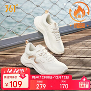 361°運動(dòng)鞋女秋冬季保暖網(wǎng)布輕便減震通勤休閑跑步鞋子女682232210-6