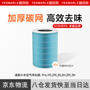 宜百利  適配米家小米空氣凈化器濾芯濾網(wǎng)Pro 1代 2代 2S 2H 3代 3H增強版除異味除霾帶識別芯片3998