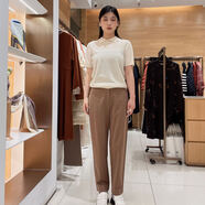 菲姿（FEIZI）女士時(shí)尚舒適休閑褲F4A213 堅果棕 170/92A