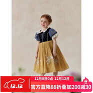 初煦重工高定 童話(huà)白雪公主連衣裙 女童蓬蓬裙公主裙生日禮服裙 150 碼