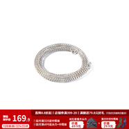 馬登福叔美式復古925純銀飛機項鏈小閃電毛衣鏈掛脖銀飾牛皮繩吊墜男女 圓盒子鏈