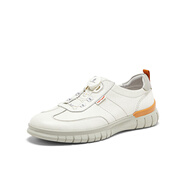 暇步士（Hush Puppies）商場(chǎng)同款2024秋新款百搭運動(dòng)男休閑鞋B7F03CM4 白色 39