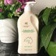 澳芝曼澳洲澳大利亞GM綿羊油維E護手霜100g保濕正品 500g身體乳