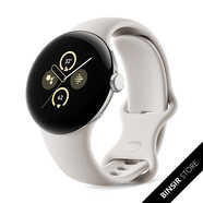 谷歌（Google） Pixel Watch 2代 谷歌智能手表 谷歌手表智能穿戴運動(dòng)追蹤 Polished Silver/Porcelain 4G LTE/藍牙/WiFi