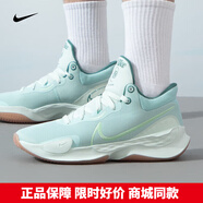 耐克（NIKE）男鞋秋冬季新款ZOOM LEBRON詹姆斯氣墊緩震耐磨實(shí)戰訓練籃球鞋 綠色 DD9304-301 42