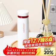 樂(lè )扣樂(lè )扣（LOCK&LOCK）保溫杯水杯菲特旋轉蓋輕量杯男女學(xué)生茶杯450ML 白紅色LHC4131WR 450ml 450ML