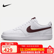 耐克（NIKE）男子減震休閑鞋COURT VISION運動(dòng)鞋秋冬DH2987-113 紅白 40.5 