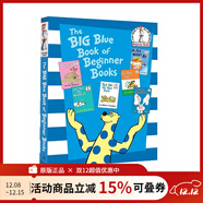 蘇斯博士英語(yǔ)啟蒙認知 The Big Blue Book Of Beginner Book 藍色大書(shū) 英文原版精裝入門(mén)繪本故事選集6合1 七色系列 綠山墻 . 綠山墻圖書(shū)