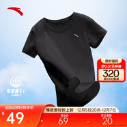 安踏輕風(fēng)T丨速干運動(dòng)短袖t恤女士夏季新款吸汗透氣跑步訓練上衣瑜伽服