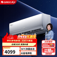 格力（GREE）1.5匹 京賞 一級能效變頻冷暖 AI節能 凈菌自潔純銅管空調掛機 KFR-35GW/(35598)FNhAd-B1(JDWIFI)