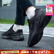 耐克（NIKE）官方 男鞋 25冬新款復古運動(dòng)鞋休閑鞋耐磨緩震透氣舒適低幫慢跑鞋 001-純黑【主推款】 40.5 碼（內長(cháng)255mm）