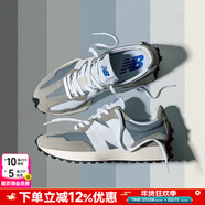 NEW BALANCE官方男鞋女鞋 新款情侶運動(dòng)鞋nb327復古潮流低幫休閑鞋健步慢跑鞋 MS327LAB-D 元祖灰 44 (腳長(cháng)28cm)