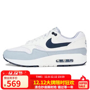 耐克NIKE男子休閑鞋NIKE AIR MAX 1運動(dòng)鞋FD9082-002白灰41