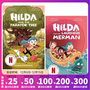英文原版 冒險家希爾達 Hilda 漫畫(huà)套裝 衍生小說(shuō) 游覽指南 動(dòng)畫(huà)片原著(zhù) 兒童探險漫畫(huà)故事圖畫(huà)小說(shuō) 7-12歲 藍發(fā)女孩進(jìn)城記 Netflix 冒險家希爾達 衍生小說(shuō)2冊