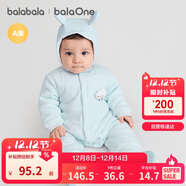 巴拉巴拉童裝連體衣新生兒2025新款冬裝爬服加厚男女?huà)胪路?08425133202