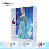 迪士尼（Disney）冰雪奇緣唱歌娃娃艾莎安娜公主玩偶女孩玩具兒童女孩圣誕禮物禮盒 艾莎故事書(shū)玩偶套裝