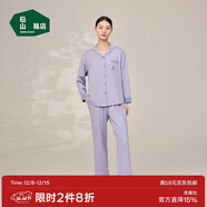 松山棉店棉莫國風(fēng)家居服商場(chǎng)同款情侶睡衣棉加莫代爾男女士刺繡套裝