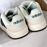 阿迪達斯（adidas）男鞋春季新款低幫運動(dòng)鞋休閑鞋輕便透氣籃球風(fēng)板鞋小白鞋AW3889 JI2546白/黑/礬土棕/淺綠 40.5