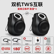 山頭林村LAOMI無(wú)線(xiàn)藍牙音響峰值50W大功率重低音炮音箱高音質(zhì)戶(hù)外大音量 聽(tīng)發(fā)燒立體聲/數量*2/雙機TWS互聯(lián)/寶石黑 標配