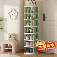 安爾雅鞋架門(mén)口多層家用簡(jiǎn)易置物架收納柜整理架創(chuàng  )意門(mén)口浴室宿舍簡(jiǎn)約