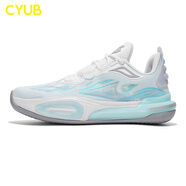 CYUB莫蘭特3代音速11籃球鞋男實(shí)戰10韋德之道9全城反伍2超輕球鞋 冰藍 43