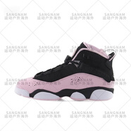 耐克（NIKE）Air Jordan 6 Rings AJ6六冠王籃球鞋黑白康扣322992-104 黑白粉(GS)323399-006 輕微偏小 38.5