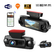 瑞世泰（ROSOTO）2025行車(chē)記錄儀360度全景哨兵模式高清四路五路3寸屏私模廣角11 五路：4K+1K+1K+1K+1K+WIFI+車(chē)充