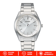西鐵城收藏系列男表日本原裝單局電波太陽(yáng)能簡(jiǎn)約大氣商務(wù)氣質(zhì)腕表 AS1080-65A（表芯：H415） 38mm