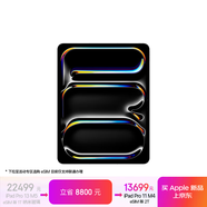 Apple/蘋(píng)果 iPad Pro13英寸 M5芯片 2025年新款平板電腦 2T納米玻璃 eSIM版 銀色