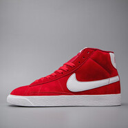 AJNIKERAIR NIKE莆田純原高版本開(kāi)拓者blazerMid77 男女高幫休閑時(shí)尚運動(dòng) 潮流開(kāi)拓者高幫-紅白 45