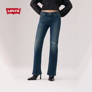 Levi's李維斯26年春夏新款女士美式復古高街低腰修身微喇牛仔褲