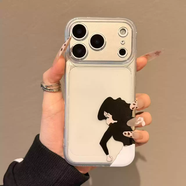 何佳功適用iPhone17/16promax美伢廣志情侶手機殼小米17簡(jiǎn)約華為pura80卡通mate70FindX9軟殼vivoX300/Y5 透明-Q129美伢 小米17ProMax