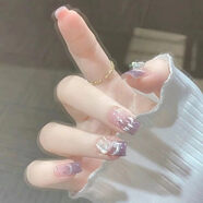 詩(shī)迦努夢(mèng)幻紫貓眼可拆卸手工美甲顯白感 AP-6-仙氣十足-M